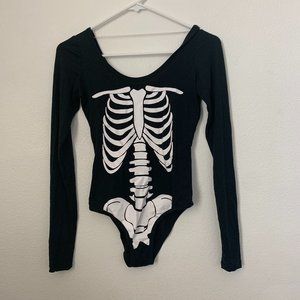 2 for $15 // Women's Skeleton Bodysuit